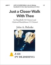 Just a Closer Walk With Thee Handbell sheet music cover